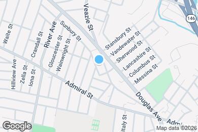 Map image of the property - 25 Sunbury St