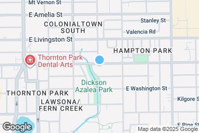 Map image of the property - 1810 E Robinson St