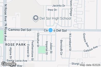 Map image of the property - 2055 San Jose St