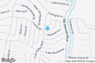 Map image of the property - 1331 Tonya Dr