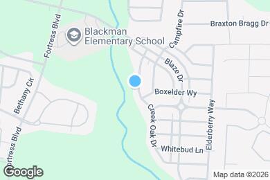 Map image of the property - 813 Creek Oak Dr
