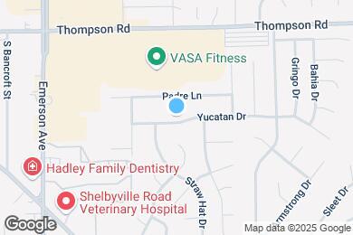 Map image of the property - 5326 Yucatan Dr