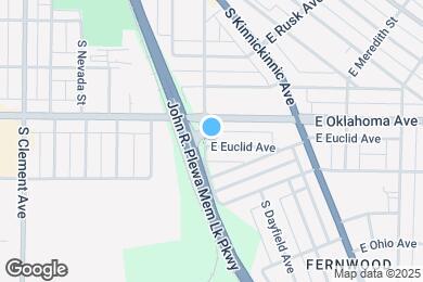 Map image of the property - 3124 S Ellen St