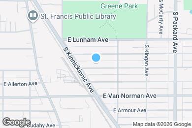 Map image of the property - 3316 E Bottsford Ave