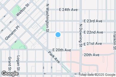 Map image of the property - 2074 N Clarkson St