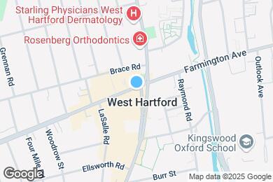 Map image of the property - 951 Farmington Ave
