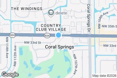 Map image of the property - 3307 NW 108th Dr