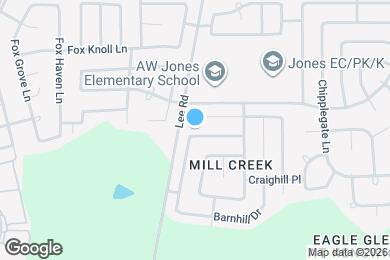 Map image of the property - 7811 Bluff Trail Dr