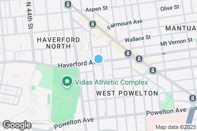 Map image of the property - 4070 Haverford Ave