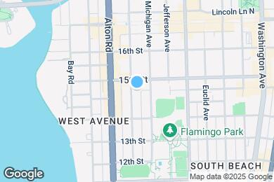Map image of the property - 1443 Lenox Ave
