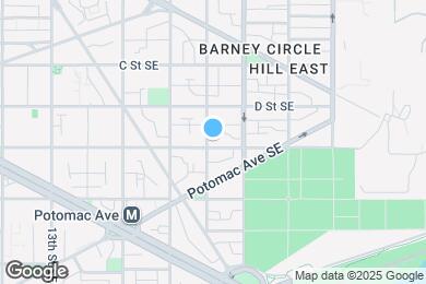 Map image of the property - 1602 E St SE