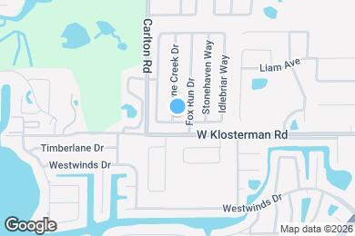 Map image of the property - 1104 Idlebriar Way