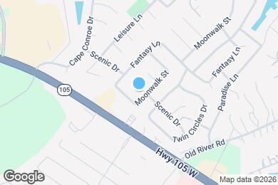 Map image of the property - 10707 Scenic Dr