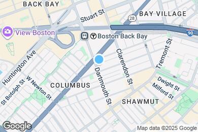 Map image of the property - 85 Dartmouth St