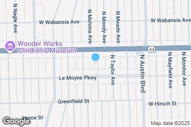 Map image of the property - 1221 Hayes Ave
