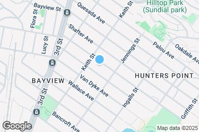 Map image of the property - 1461 Thomas Ave