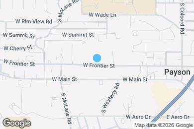 Map image of the property - 436 W Frontier St