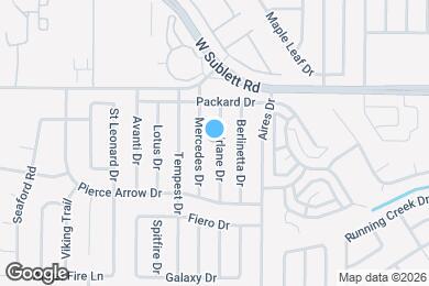 Map image of the property - 6216 Fairlane Dr