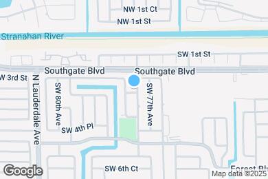 Map image of the property - 307 SW 77th Terrace