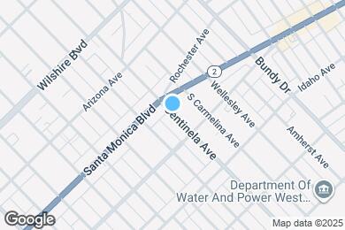 Map image of the property - 1421 Centinela Ave