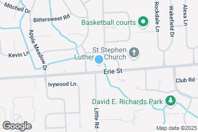 Map image of the property - 7858 Erie St