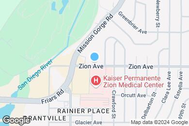 Map image of the property - Latitude Apartments at Mission Valley