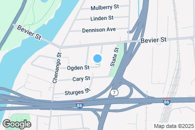 Map image of the property - 25 Ogden St