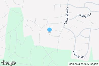 Map image of the property - 3212 W Yorkshire Ct