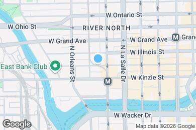 Map image of the property - 220 W Hubbard St