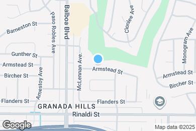 Map image of the property - 16845 Armstead St