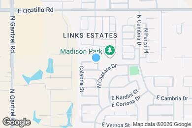 Map image of the property - 873 E Geona St