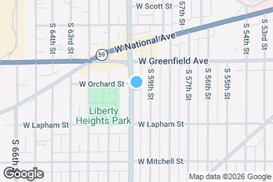 Map image of the property - 1512 S 60th St