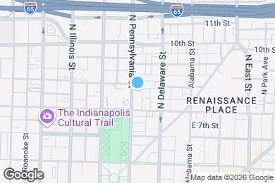 Map image of the property - 103 E. 9th Street