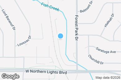 Map image of the property - 2533 La Honda Dr
