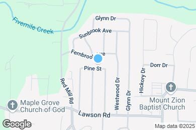Map image of the property - 312 Pine St