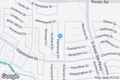 Map image of the property - 4152 Hathaway Dr