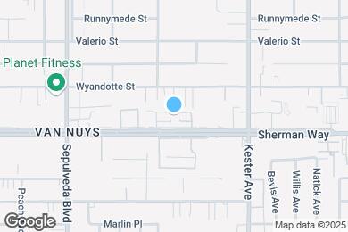 Map image of the property - 15059 Sherman Way