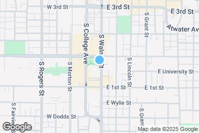 Map image of the property - 532 S Walnut St