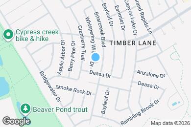 Map image of the property - 23014 Whispering Willow Dr