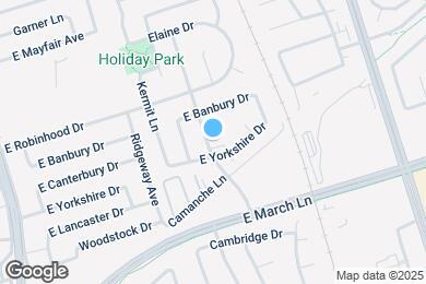Map image of the property - 5412 Holiday Dr