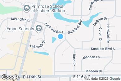 Map image of the property - Gorgeous Fishers Home in a Sought-After Community