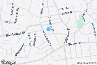 Map image of the property - 71 Orchard St