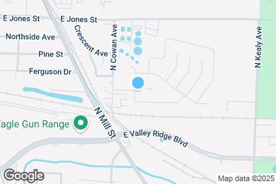 Map image of the property - 1240 N Cowan Ave