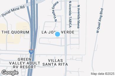 Map image of the property - 207 E Calle Vivaz