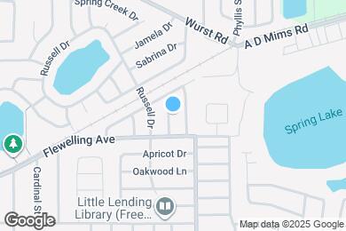 Map image of the property - 709 Suzette Dr