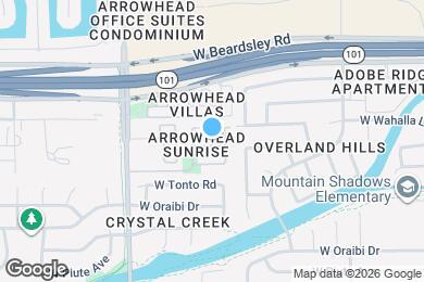 Map image of the property - 4910 W Marco Polo Rd