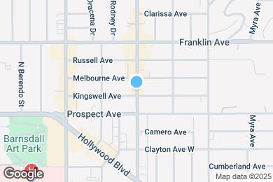 Map image of the property - 1759 Hillhurst Ave