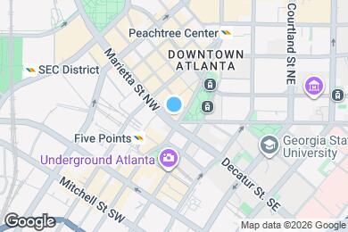 Map image of the property - 32 Peachtree St