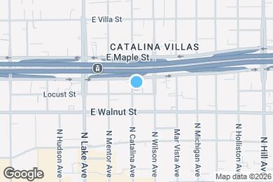 Map image of the property - 1025 Locust St