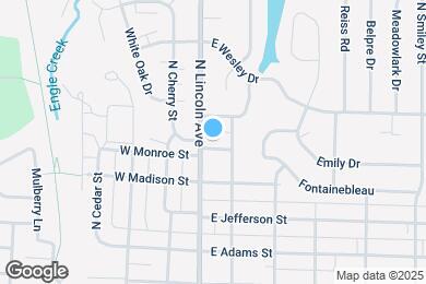 Map image of the property - 106 E Monroe St